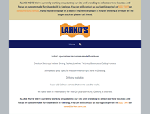 Tablet Screenshot of larkos.com.au